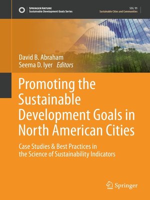 cover image of Promoting the Sustainable Development Goals in North American Cities